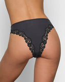 FITS EVERYBODY LACE TANGA | ONYX