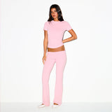 COTTON JERSEY FOLDOVER PANT | HALITE
