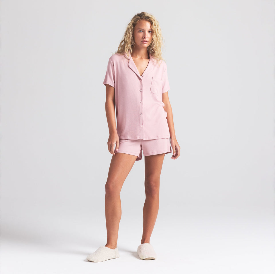 SOFT LOUNGE SHORT SLEEP SET | MORGANITE