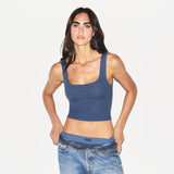 COTTON RIB TANK | HARBOR
