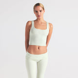 COTTON RIB TANK | SPEARMINT