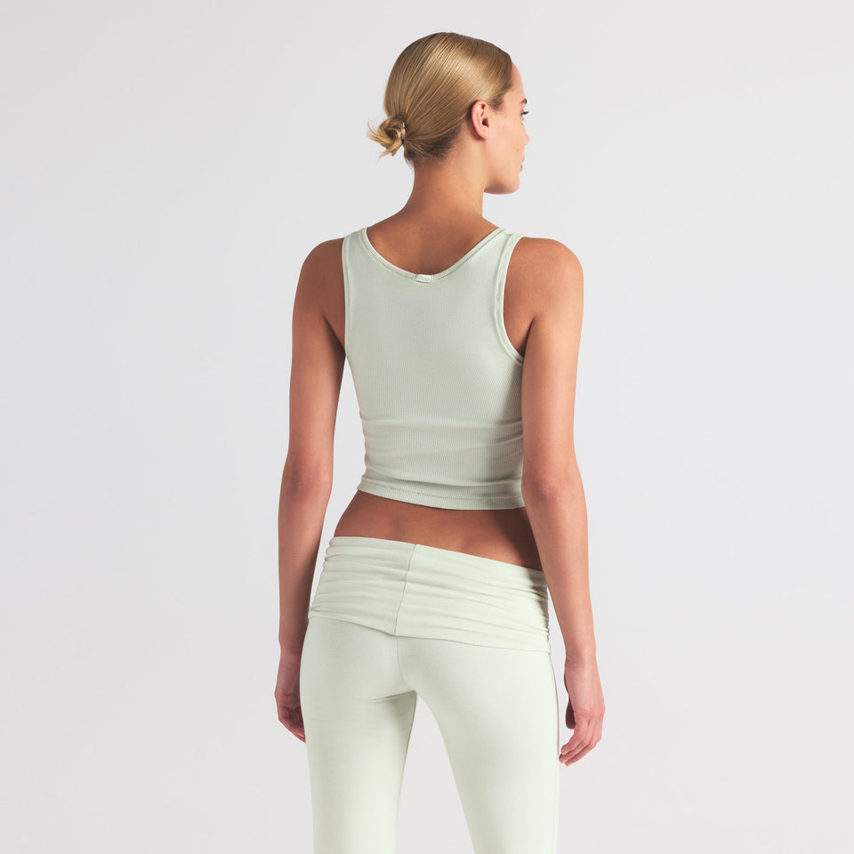 COTTON RIB TANK | SPEARMINT