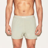 SKIMS COTTON MENS KNIT BOXER 3-PACK | ARMY MULTI