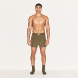 SKIMS COTTON MENS KNIT BOXER 3-PACK | ARMY MULTI