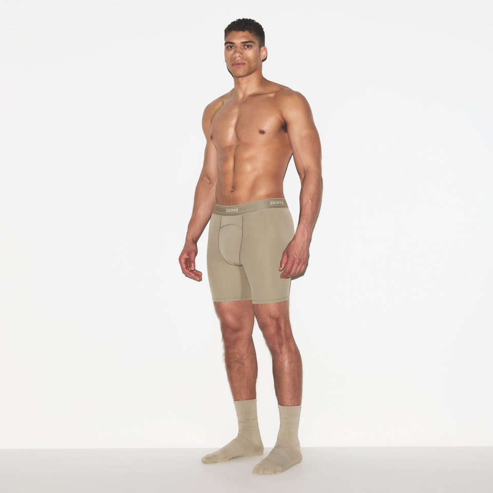 SKIMS SPORT MENS 7" BOXER BRIEF 3-PACK | DUNE MULTI