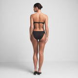 SIGNATURE SWIM DIPPED BIKINI BOTTOM | ONYX