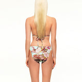 ROBERTO CAVALLI X SKIMS DIPPED BIKINI BOTTOM | FAGIANELLA PRINT