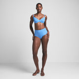 SIGNATURE SWIM HIGH-WAISTED BRIEF BIKINI BOTTOM | TIDE