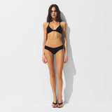 ICONIC SWIM HIPSTER BIKINI BOTTOM | OBSIDIAN