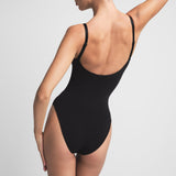 SEAMLESS SCULPT BRIEF BODYSUIT | ONYX