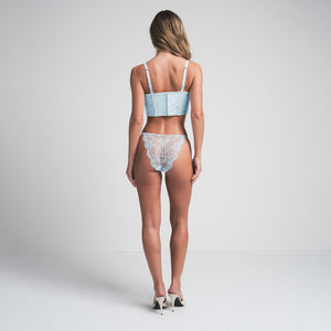 VELVET LACE BIKINI | PLATINUM HEART BREAKER