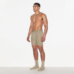 SKIMS SPORT MENS 7" BOXER BRIEF | DUNE