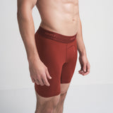 SKIMS SPORT MENS 7" BOXER BRIEF | SANGRIA