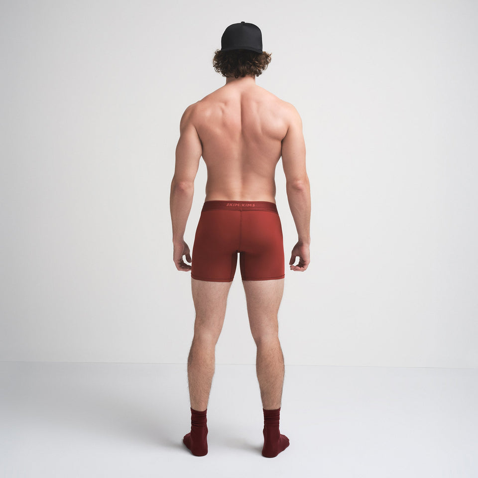 SKIMS SPORT MENS 5" BOXER BRIEF | SANGRIA