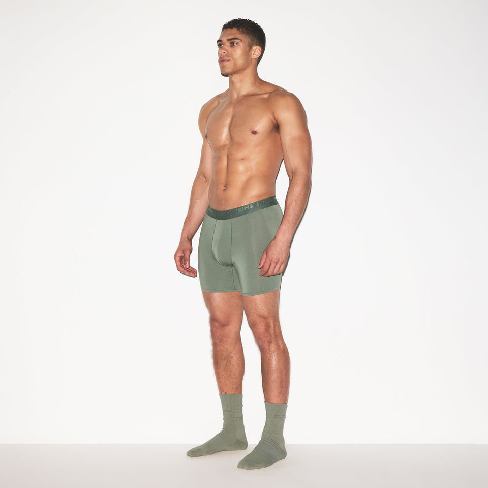 SKIMS STRETCH MENS 5" BOXER BRIEF 3-PACK | LAUREL MULTI