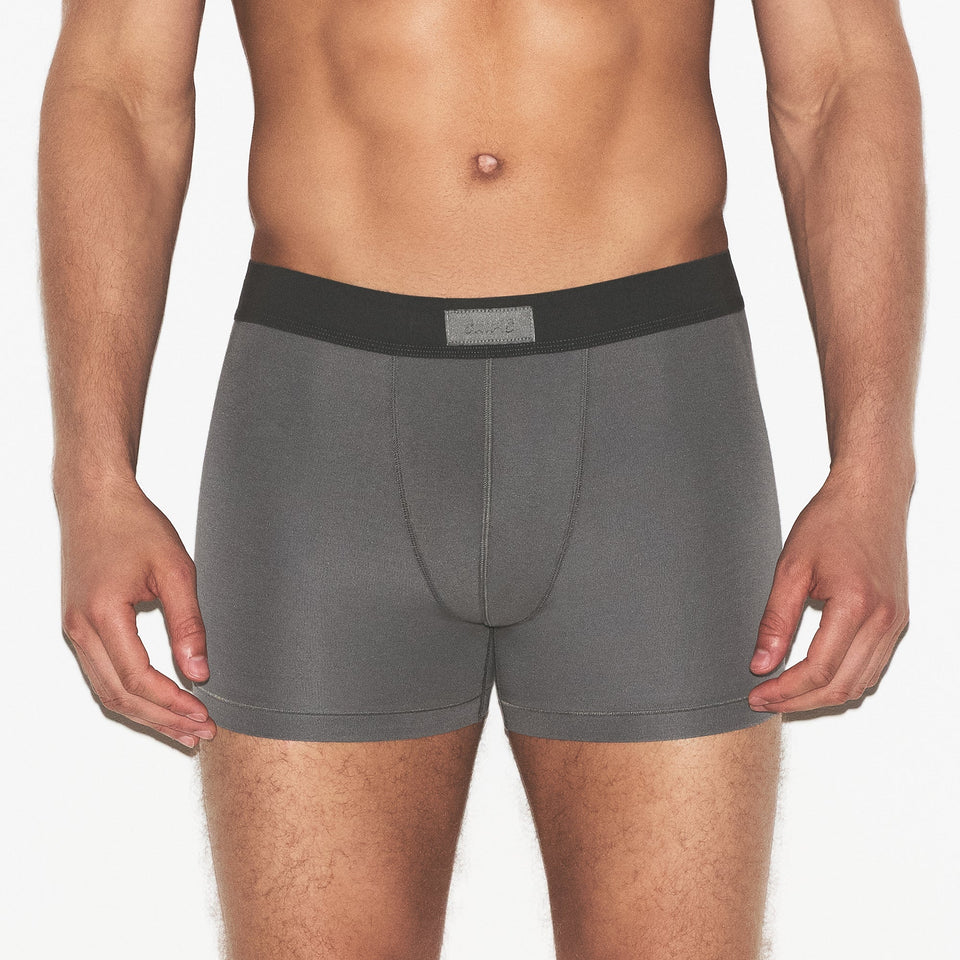 SKIMS COTTON MENS 3" BOXER BRIEF 3-PACK | RUSSET MULTI