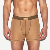 SKIMS COTTON MENS 3" BOXER BRIEF 3-PACK | RUSSET MULTI