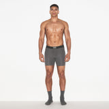 SKIMS COTTON MENS 5" BOXER BRIEF 3-PACK | RUSSET MULTI