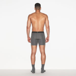 SKIMS COTTON MENS 5" BOXER BRIEF 3-PACK | RUSSET MULTI