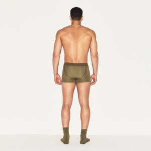 SKIMS COTTON MENS TRUNK | ARMY