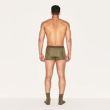 SKIMS COTTON MENS TRUNK | ARMY