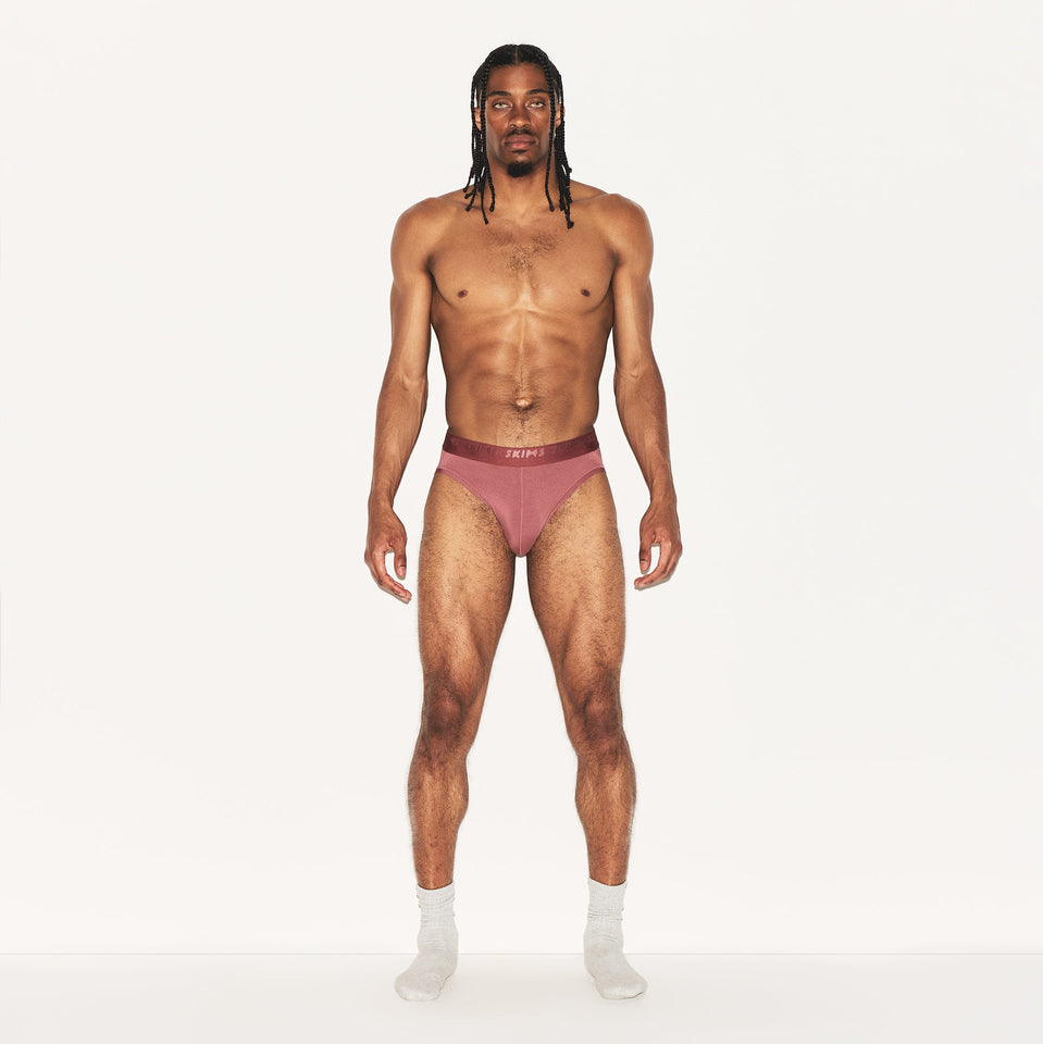 SKIMS STRETCH MENS BRIEF | CORDOVAN