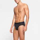 SKIMS STRETCH MENS BRIEF | OBSIDIAN