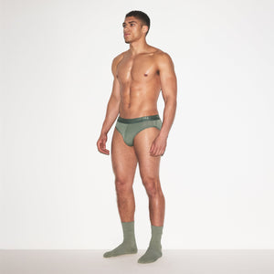 SKIMS STRETCH MENS BRIEF 3-PACK | LAUREL MULTI