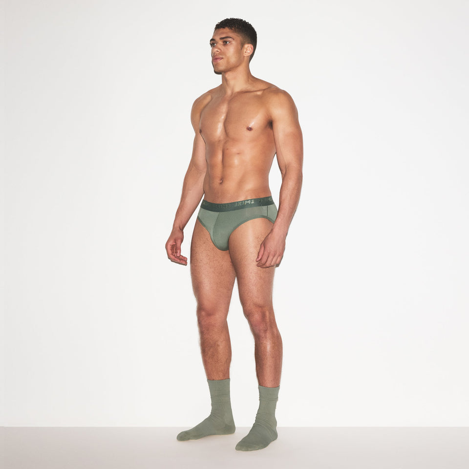 SKIMS STRETCH MENS BRIEF 3-PACK | LAUREL MULTI