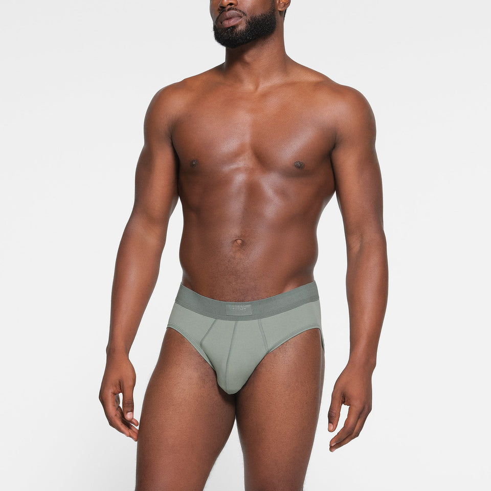 SKIMS COTTON MENS BRIEF 3-PACK | MINERAL MULTI