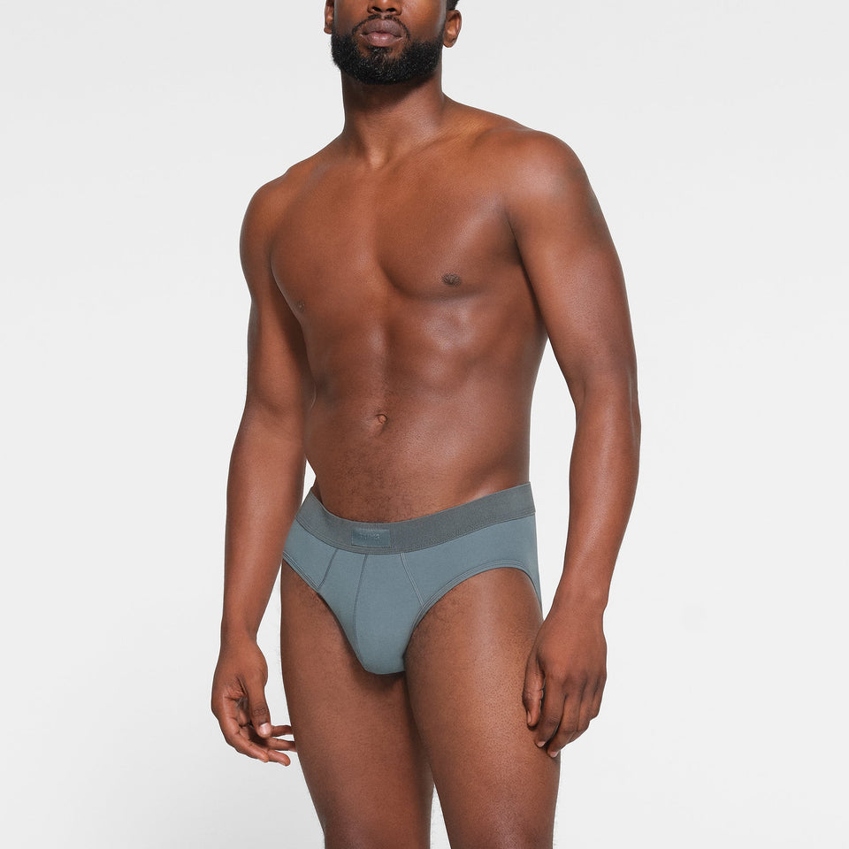 SKIMS COTTON MENS BRIEF 3-PACK | MINERAL MULTI