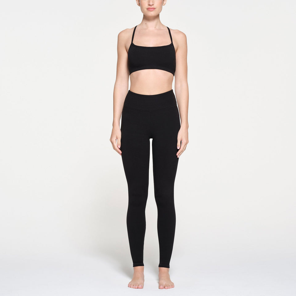 OUTDOOR HIGH-WAISTED BANDED LEGGING | ONYX