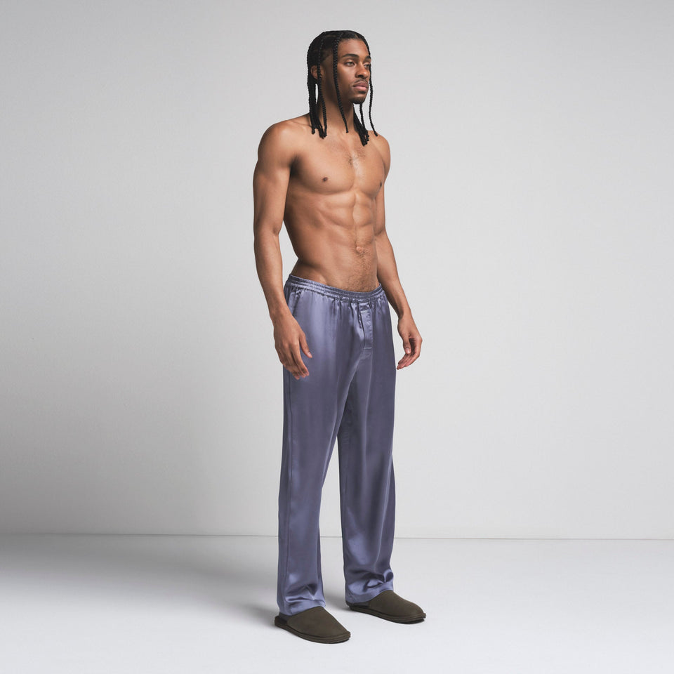 SATEEN SLEEP MENS PANT | SLATE