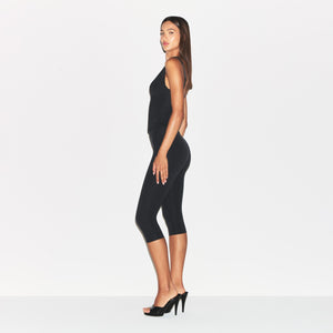 COTTON SHAPEWEAR CAPRI | SOOT