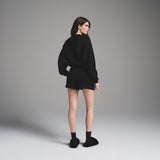COTTON FLEECE CLASSIC SHORT | ONYX