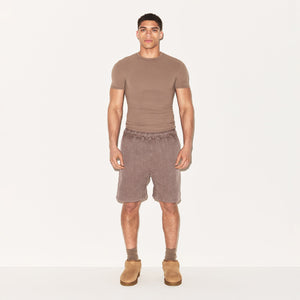 WOVEN MENS SHORT | UMBER