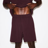 JERSEY LOUNGE MENS RELAXED SHORT | CURRANT