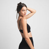 SEAMLESS SCULPT BRALETTE | ONYX