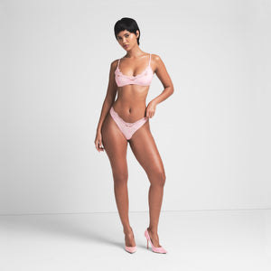 FITS EVERYBODY LACE SCOOP BRALETTE 2-PACK | FLAMINGO AND HEART BREAKER