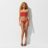 ICONIC SWIM CONVERTIBLE BANDEAU BIKINI TOP | TERRA