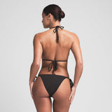 SIGNATURE SWIM TRIANGLE BIKINI TOP | ONYX