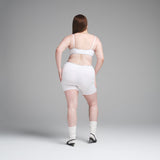 DOLCE&GABBANA X SKIMS COTTON JERSEY BOXER | SNOW