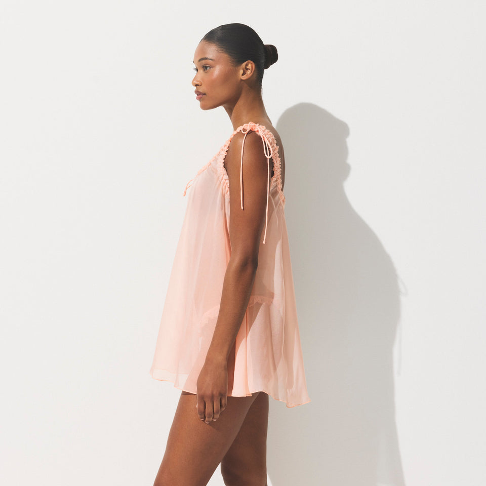 SKIMS ROMANCE MINI DRESS | PRIMROSE