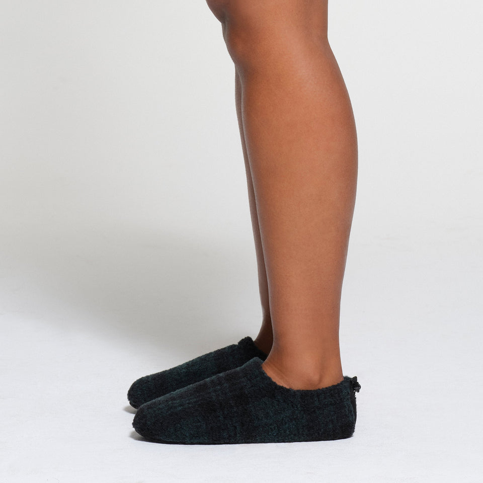 FLEECE SLEEP UNISEX SLIPPER | CYPRESS PLAID