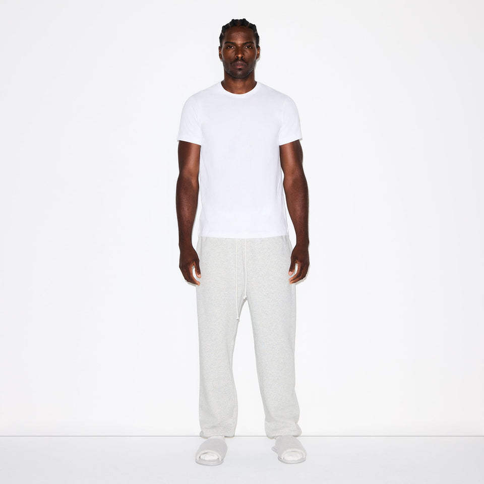 FLEECE LOUNGE MENS RELAXED JOGGER | LIGHT HEATHER GREY