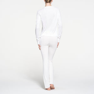 RELAXED TEES LONG SLEEVE T-SHIRT | SNOW