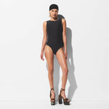 SIGNATURE SWIM HIGH NECK ONE PIECE | ONYX