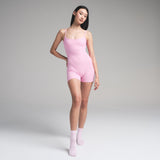 SOFT LOUNGE SCOOP ONESIE | BUBBLE GUM