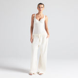 COTTON JERSEY UNDERWIRE BODYSUIT | MARBLE
