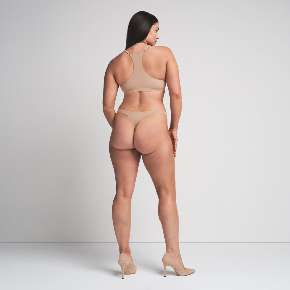 FITS EVERYBODY RACERBACK TRIANGLE BRALETTE | CLAY
